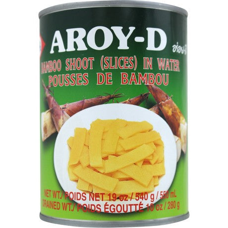 AROY-D - Bambussprossen Scheiben 540 g (Art. 1179) – 3er-Pack (3×540 g)