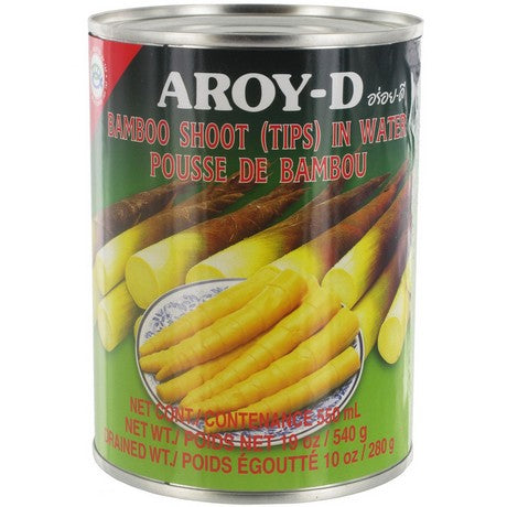 AROY-D - Bambussprossen Scheiben 540 g (Art. 1181) – 3er-Pack (3×540 g)