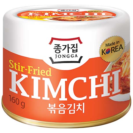 Jongga Stir Fried Kimchi 160g – 3er-Pack (3×160 g)