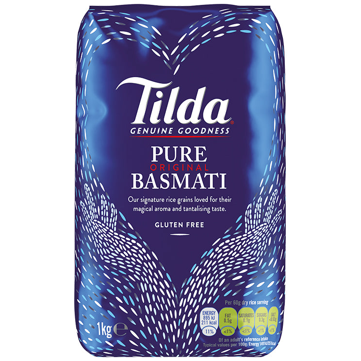 Tilda Pure Basmati Reis - Himalaya-Qualitat 1 kg