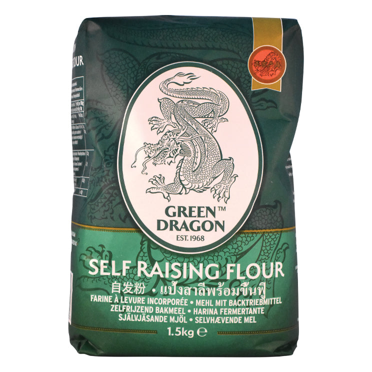 GREEN DRAGON Spezialmehl (Self Raising Flour) 1500 g