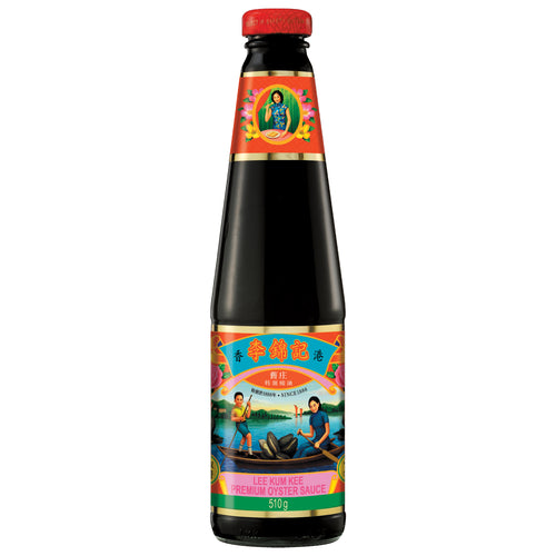 Lee Kum Kee Premium Glasflaschen für Austernsauce 1,8 kg