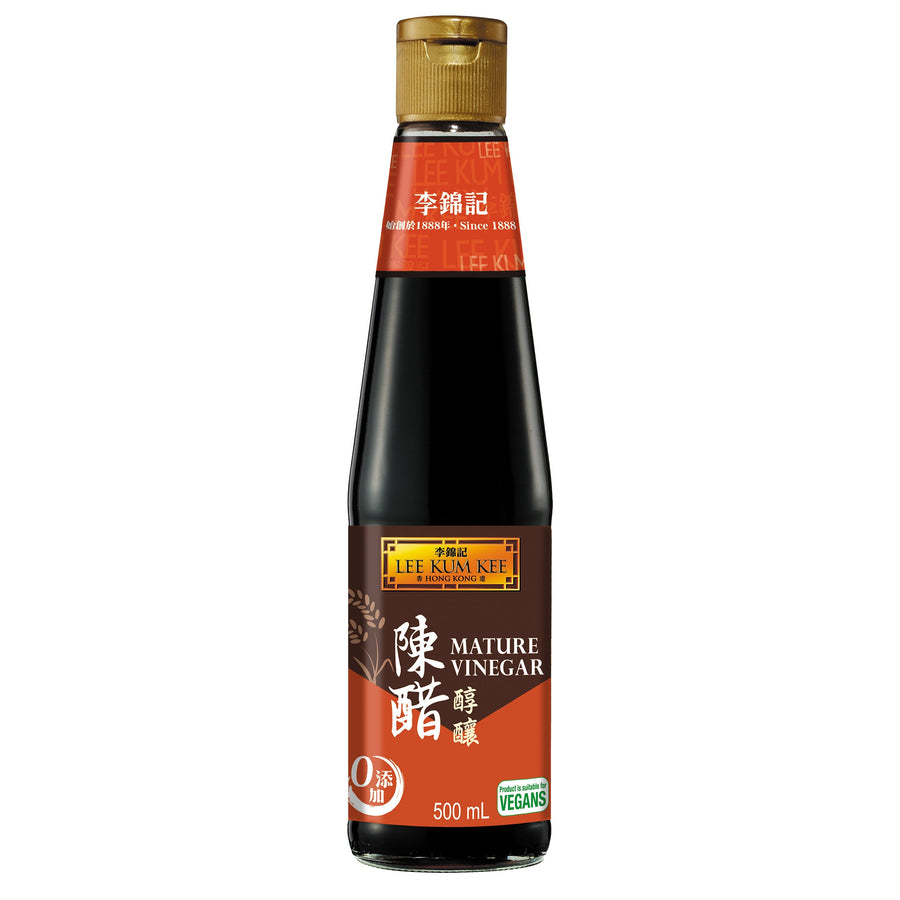 LEE KUM KEE Essig aus Getreide und Erbsen, 500 ml – 3er-Pack (3×500 g)