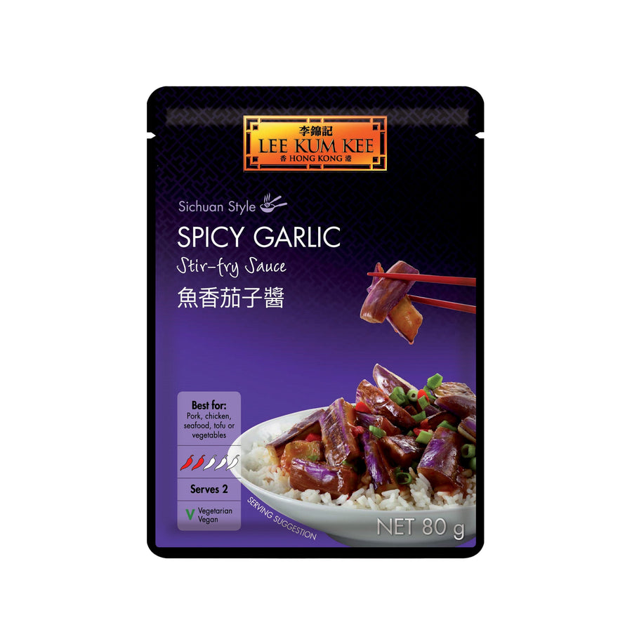 LEE KUM KEE würzige Knoblauchsauce, 80 g – 6er-Pack (6×80 g)
