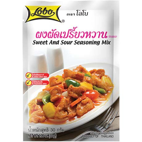 LOBO - Gewürzmischung Süß und Saure 30 g – 12er-Pack (12×30 g)
