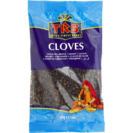 TRS - Ganze Gewürznelken 50 g – 4er-Pack (4×50 g)