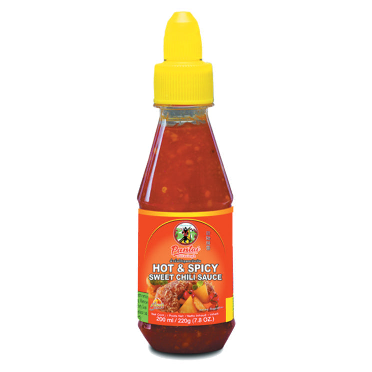 Pantai Hot & Spicy Sweet Chilli Sauce 200 ml – 3er-Pack (3×200 g)