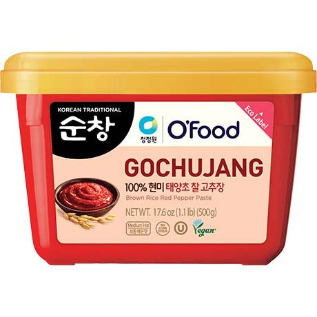 Chung Jung One O'FOOD - Gochujang Scharfe Rote Pfefferpaste - Trinovi 500 g
