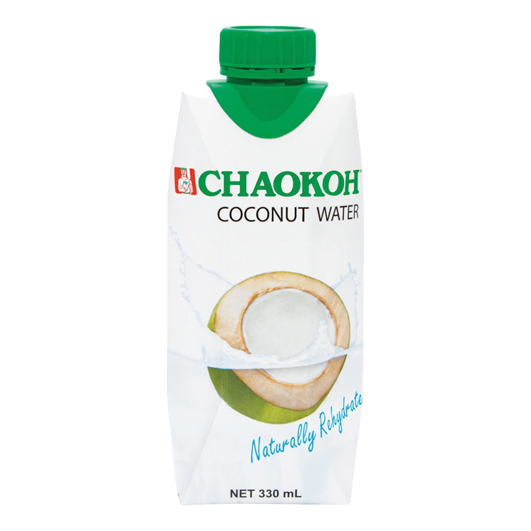 Chaokoh 100% natürliches KokosnusswasserLiverpool Edition, pur und erfrischend, als Sportgetränk oder Durstlöscher, ohne Zuckerzusatz, vegan 330 ml – 6er-Pack (6×330 g)