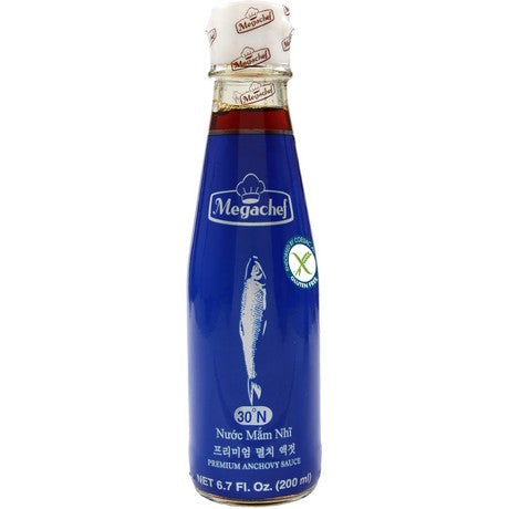 Megachef Premium Anchovis Sauce Vietnamesisch - Nước Mắm, 200 ml – 3er-Pack (3×200 g)