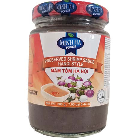 Minh Ha Shrimp Sauce Mam Tom Ha Noi 200g – 3er-Pack (3×200 g)