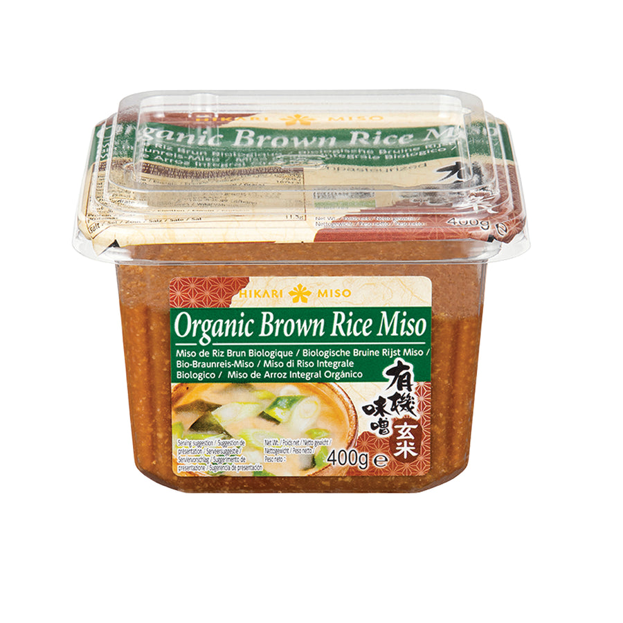 Hikari Miso Organic Brown Rice Miso Paste 400 g