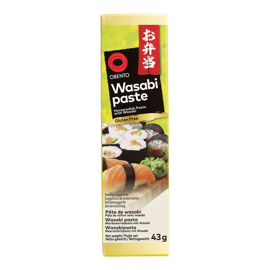 Obento Wasabi Paste 43 g – 6er-Pack (6×43 g)