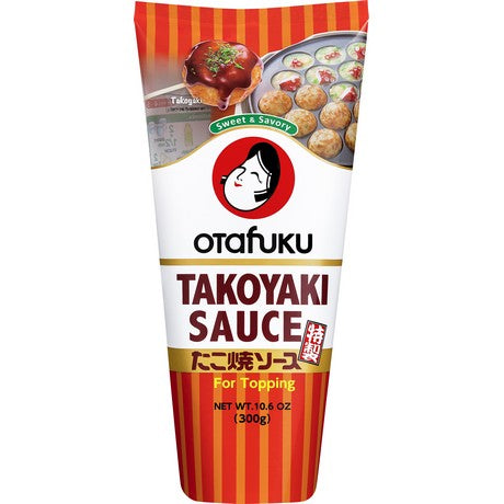 OTAFUKU Takoyaki Sauce, 300 g – 3er-Pack (3×300 g)