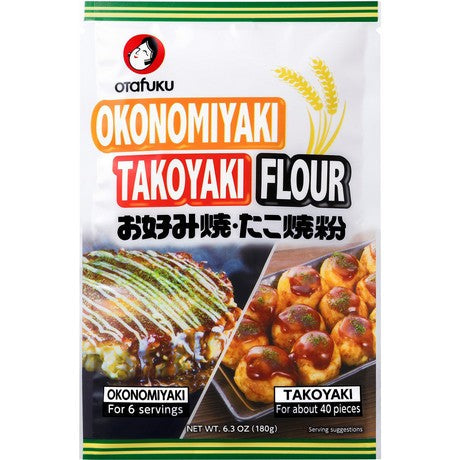 Otafuku Okonomiyaki Takoyaki Mehl 180g – 4er-Pack (4×180 g)