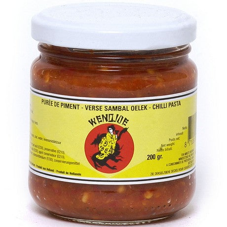WENDJOE Sambal Oelek, 200g – 6er-Pack (6×200 g)