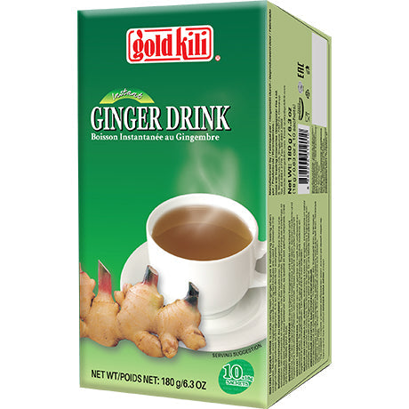 GOLD KILI - Instant Honig Ingwer Getränk 18 g (Art. 6049-0) – 3er-Pack (3×18 g)