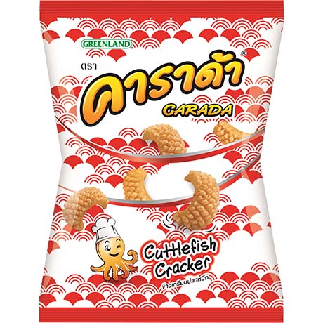 CARADA - Tintenfisch Chips 65 g – 4er-Pack (4×65 g)