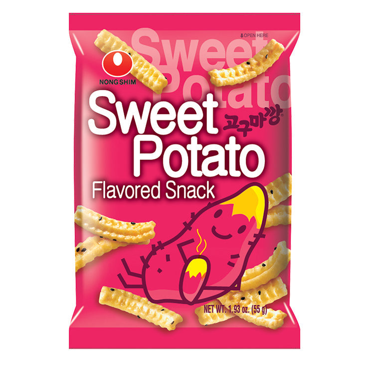 NONG SHIM NONGSHIM - Süsskartoffel Snack 55 g – 5er-Pack (5×55 g)