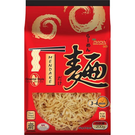 MAMA - Oriental Style Nudeln Mendake 200 g – 4er-Pack (4×200 g)