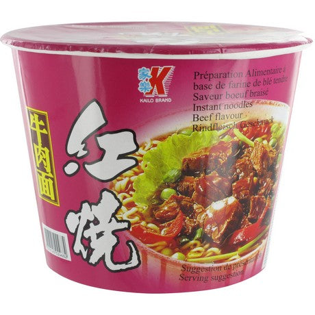 KAILO - Instant Nudelnsuppe Rindfleisch 120 g – 3er-Pack (3×120 g)