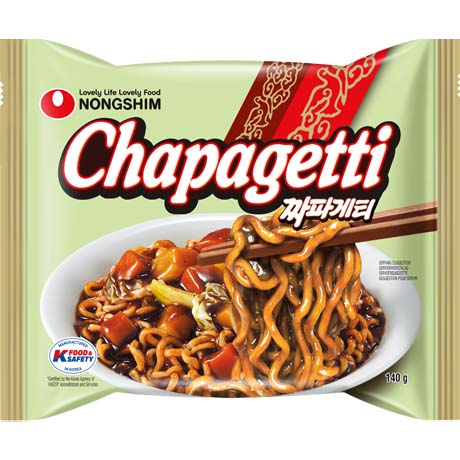 NONGSHIM Nong Shim Chapagetti Ramen Nudeln 140g – 10er-Pack (10×140 g)