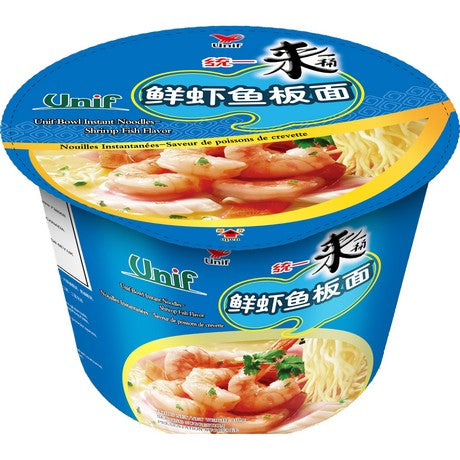 TONGYI - Instant Nudeln Garnele Schüssel 108 g – 4er-Pack (4×108 g)