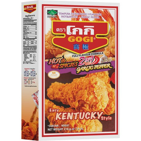 GOGI - Tempuramehl Gewürzmix 2in1 216 g – 4er-Pack (4×216 g)