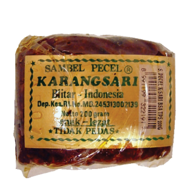 Karangsari Bumbu Pecel Tidak Pedas 200 g – 4er-Pack (4×200 g)