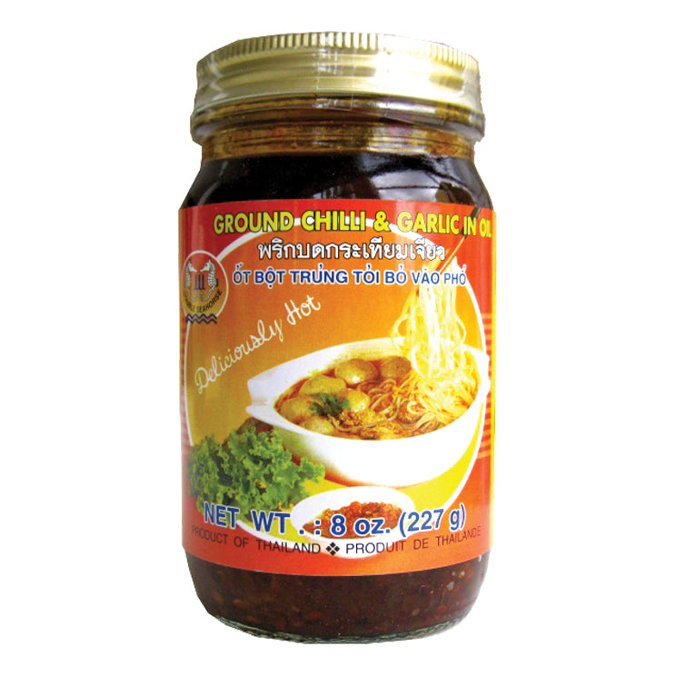 DAISHO DOUBLE SEAHORSE - Chilli & Garlic Oil 227 g