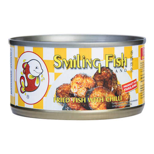 Frittierte Mackerel Pieces with Chili - Smiling Fish - 90g (item 8772)