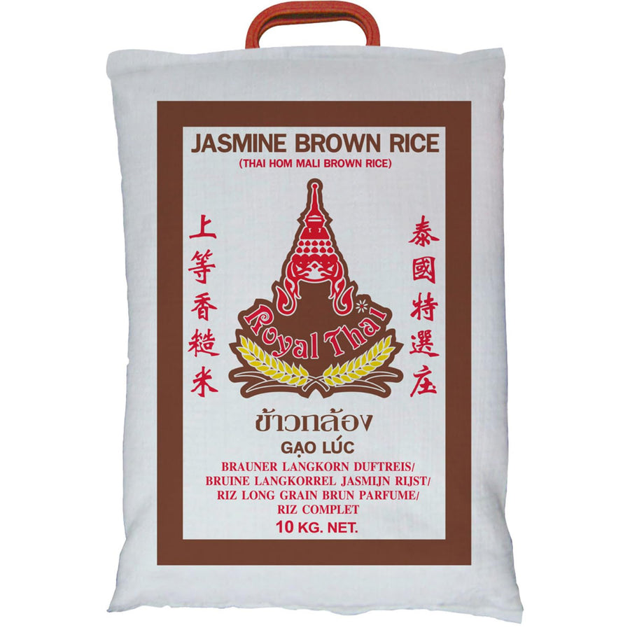 ROYAL THAI RICE - Brauner Langkorn Duftreis - 1 X 10 KG