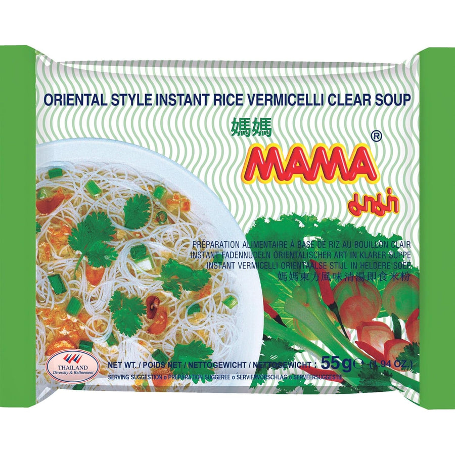 MAMA - Instant Reis Vermicelli Klar Suppe - Multipack (30 X 55 GR)