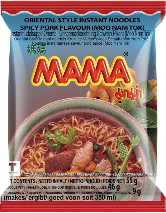 - Instant Nudeln Moo Nam Tok, 30Er Pack (30 X 55 GR)