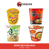 Büro-Becher-Box – 12 Stück Nudel-Mix – Bild 2