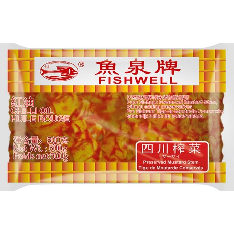 FISH WELL - Eingemachte Gemüsescheiben 500 g – 4er-Pack (4×500 g)