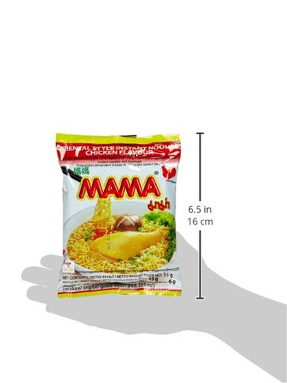 Instantnudeln Mit Hühnerfleischgeschmack – Instantnudelsuppe Orientalischer Art – Authentisch Thailändisch Kochen – 24 X 55 G