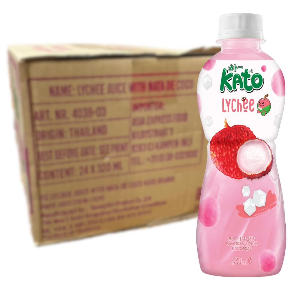 KATO - Liftschi Saft Mit Nata De Coco - Multipack (24 X 320 ML)