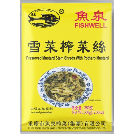 FISH WELL - Eingemachter Senf & Gemüse 350 g – 4er-Pack (4×350 g)