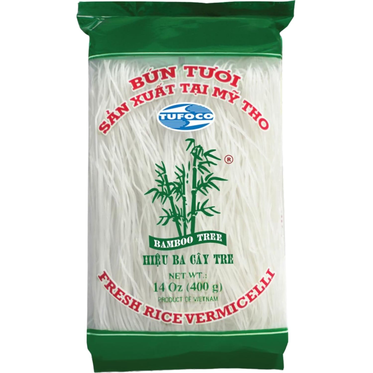 BAMBOO TREE - Frische Reis Vermicelli - 1 X 400 GR