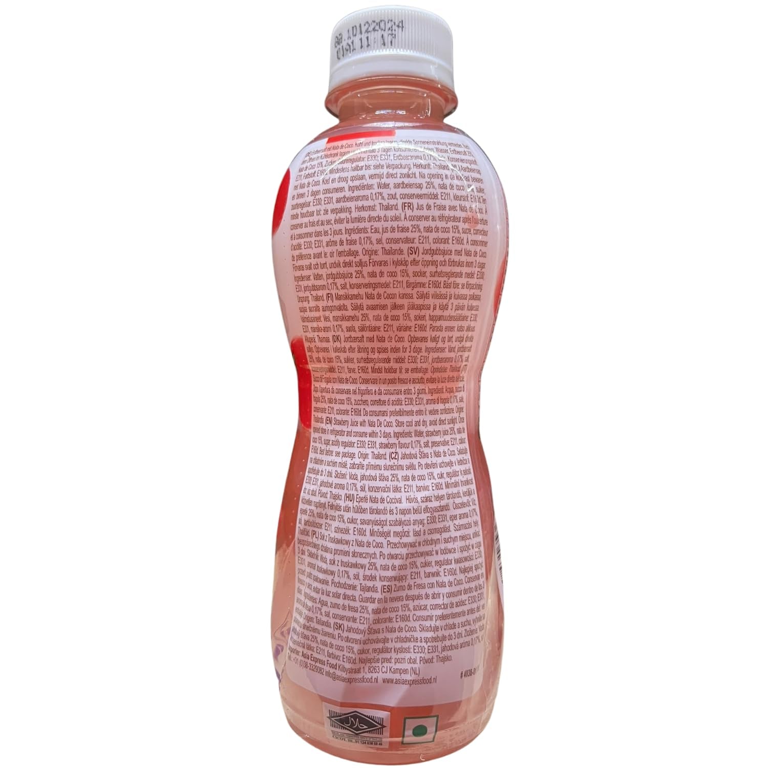 KATO - Erdbeeresaft Mit Nata De Coco - 24 X 320 ML - Multipack