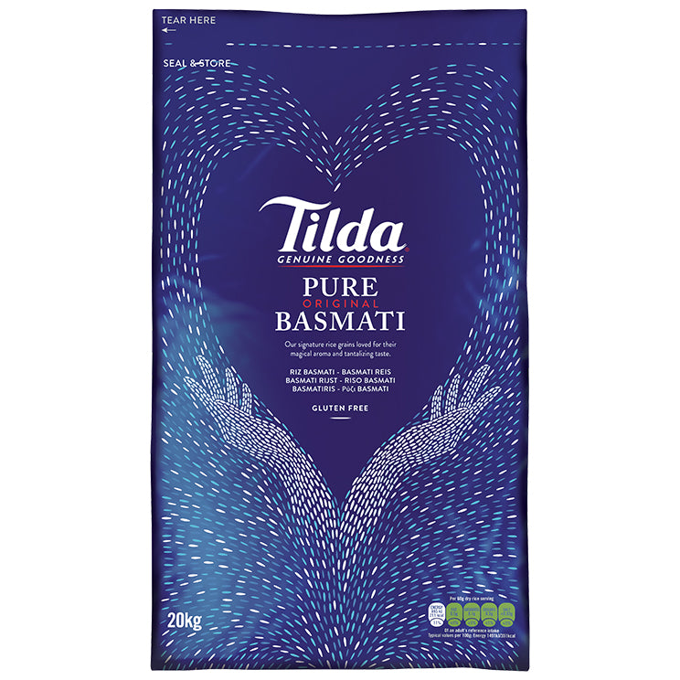 Tilda Pure Original Basmati Rice 20 kg