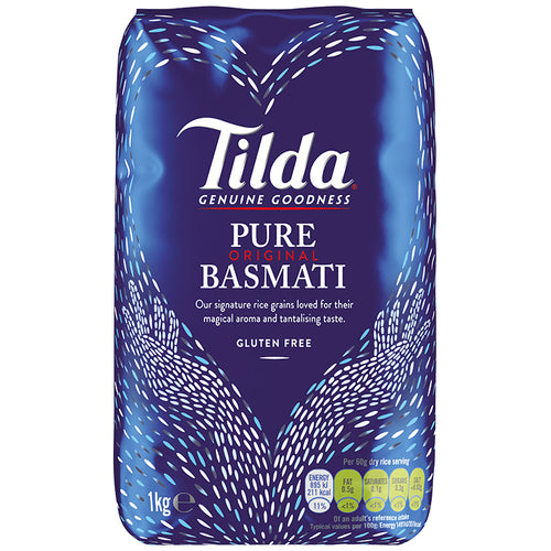 Tilda Pure Basmati Reis - Himalaya-Qualitat 1 kg