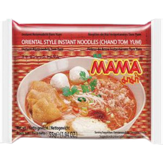 Chand Reisnudeln Tom Yum – Chand Reisnudeln Orientalischer Art – Authentisch Thailändisch Kochen – 30 X 55 G