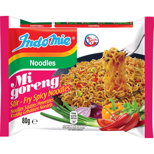 - Instant Nudeln Mi Goreng Pedas - (1 X 80 GR)