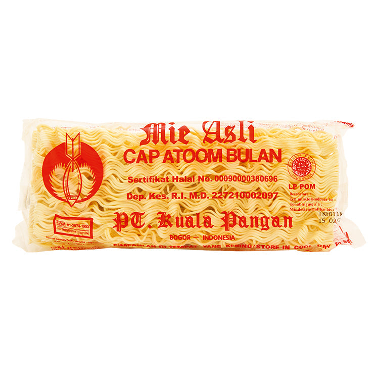 ATOOM BULAN Mie Asli Atoom Nudeln 200g (zum Braten oder für Suppe) – 5er-Pack (5×200 g)