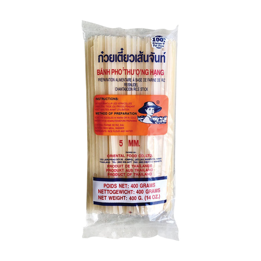 FARMER - Reisnudeln (recht) 5 Mm. 400 g (Art. 3247) – 5er-Pack (5×400 g)