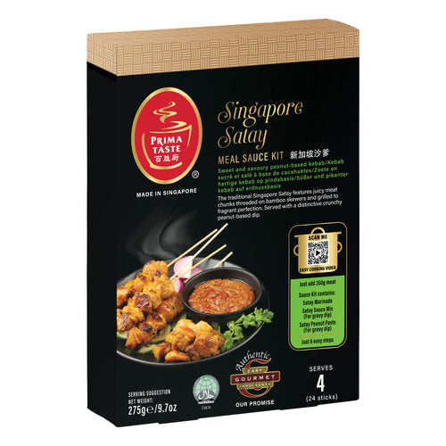 Prima Taste Singapore Satay, Kochfertiger Saucen-Bausatz, 275 g