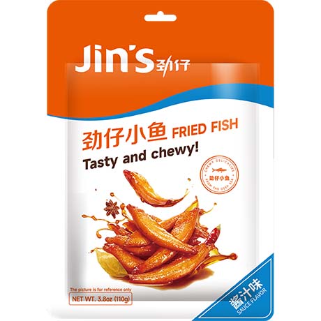 JINZAI - Anchovis Snack mit Fischsoßen-Geschmack 110 g – 4er-Pack (4×110 g)