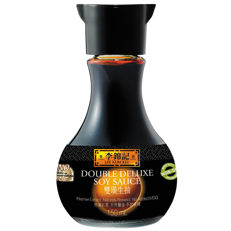 LEE KUM KEE Sojasauce, double deluxe 150 ml – 3er-Pack (3×150 g)